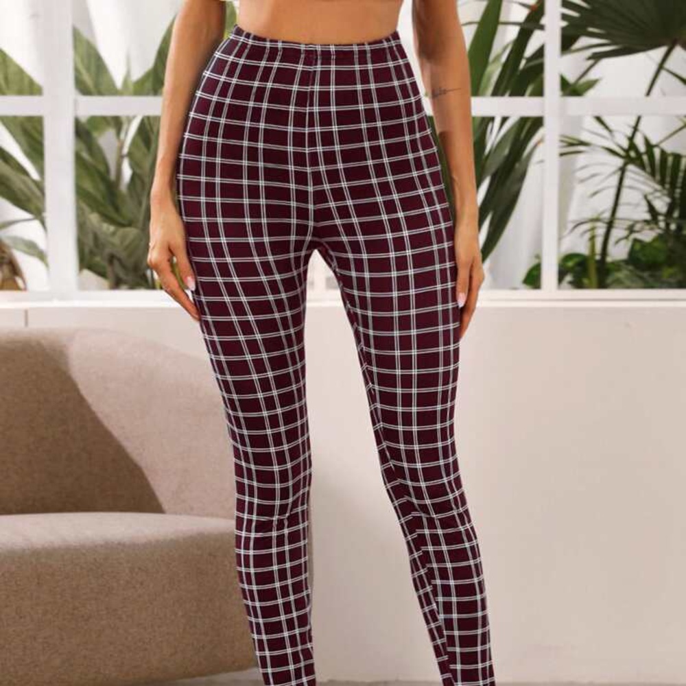 Plaid pants